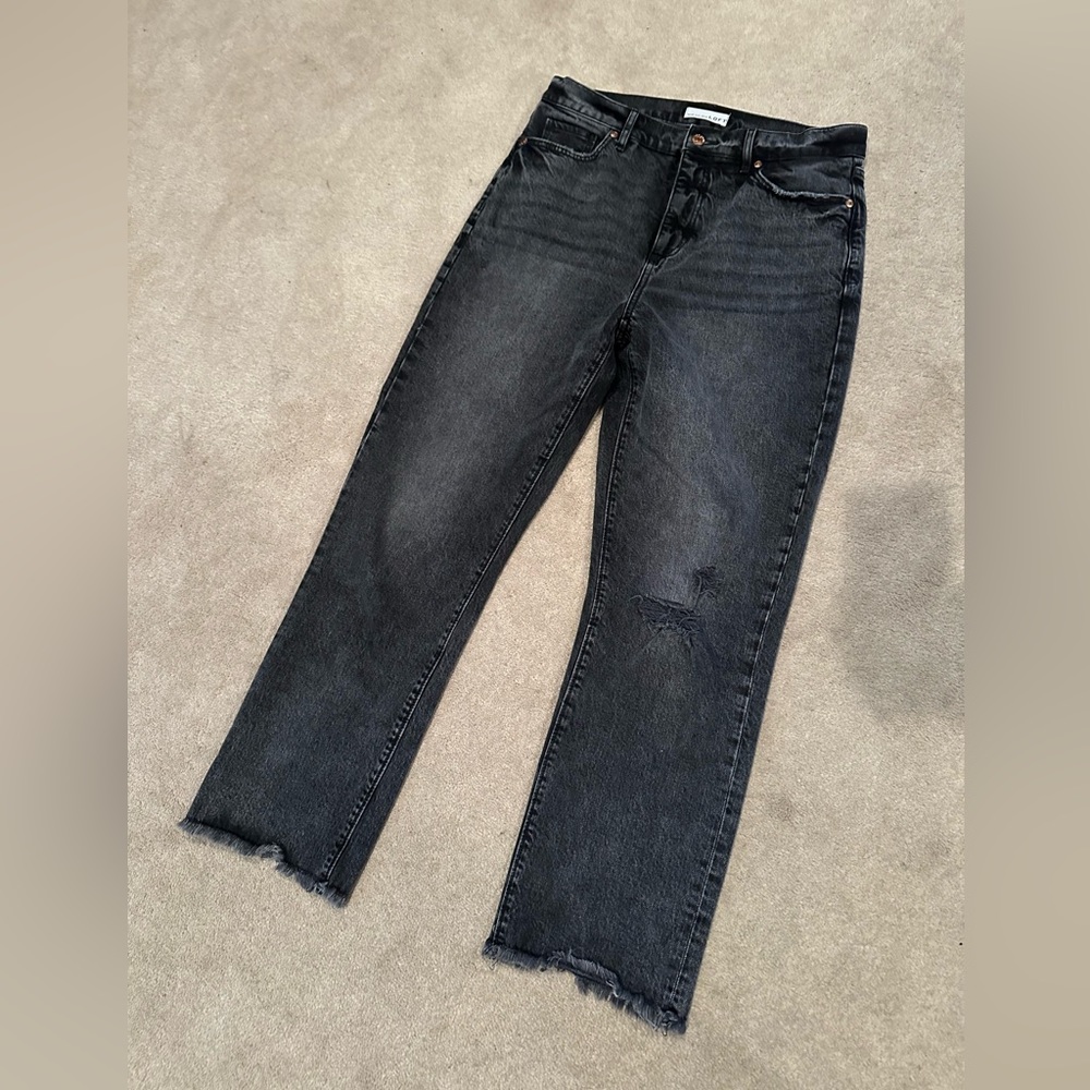Loft straight crop Jean